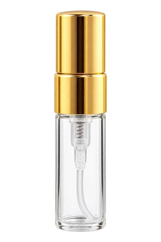 Decant metálico dorado 3 ml