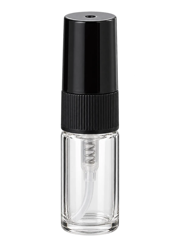 Decant plástico tapa negra 2 ml