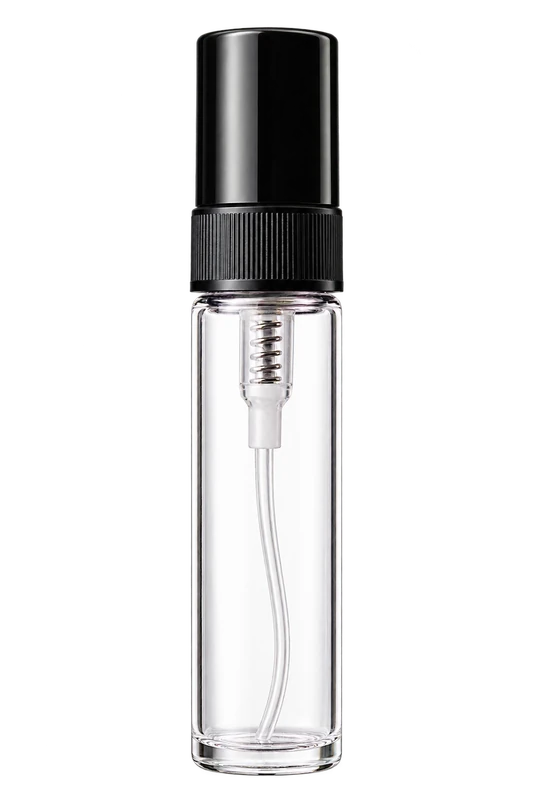 Decant plástico tapa negra 3 ml