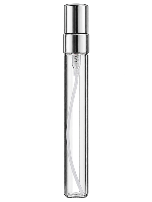 Decant metálico plateado 10 ml
