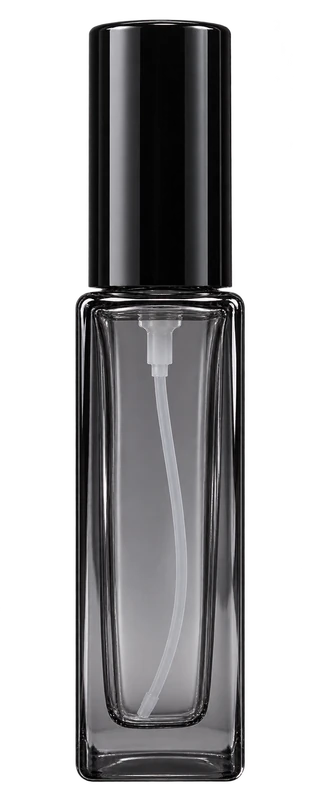 Decant negro transparente 9 ml